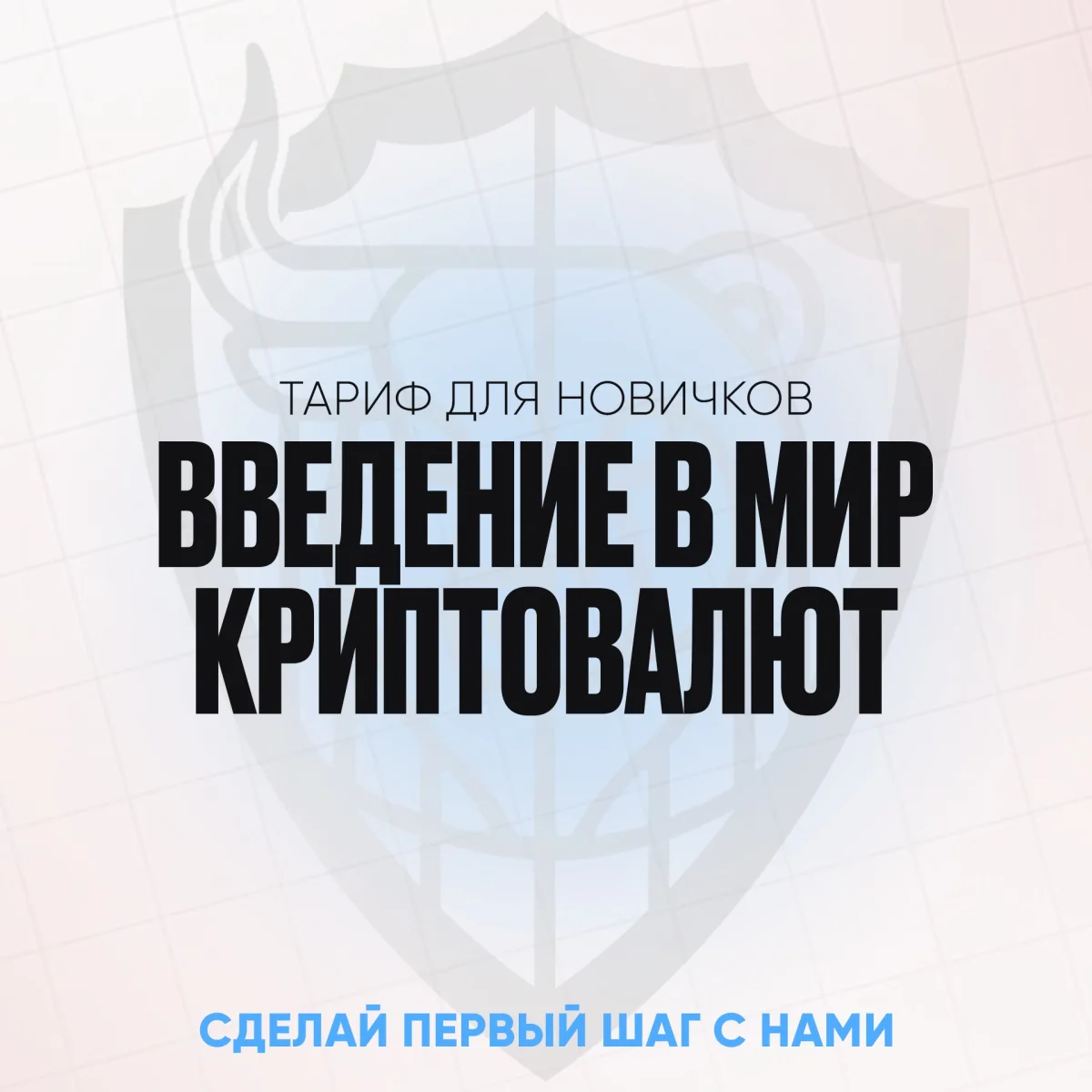 Тариф для новичков. Введение в мир крипто.